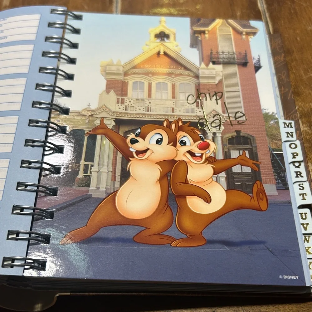 Disney Character Address Book Vintage